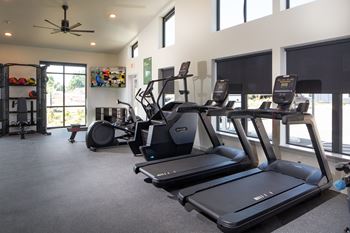 Modern state-of-the-art fitness center
